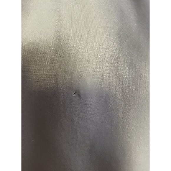 Nine West Y2k Babydoll Blouse Sleeveless Silk Champagne Beaded Detail 12 NWT - Picture 7 of 8